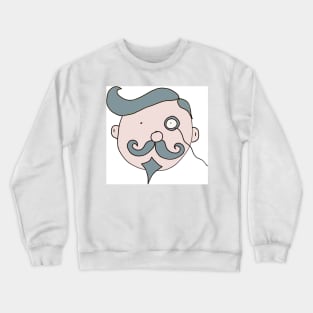 Bit of a Hipster Crewneck Sweatshirt